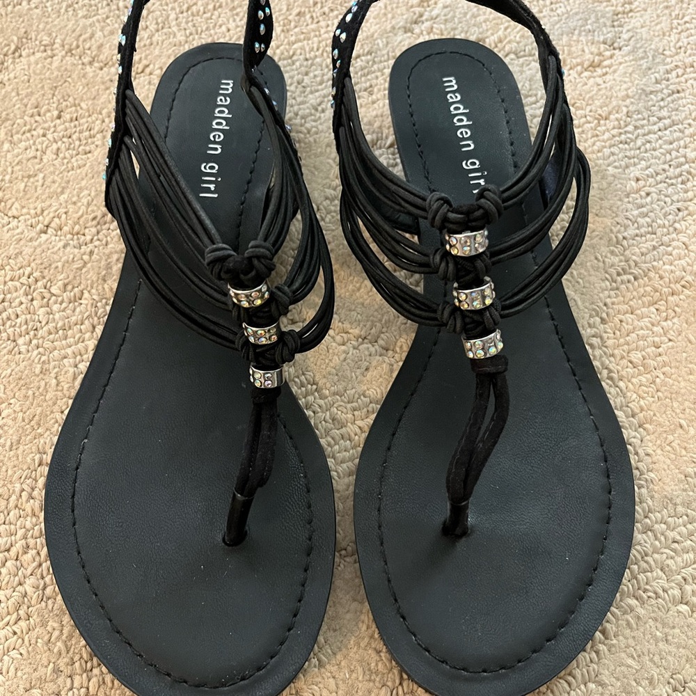 Black sandals